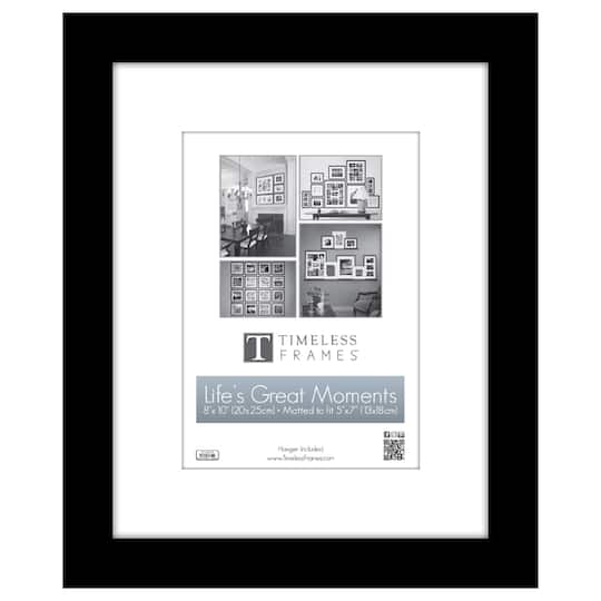 Timeless Frames&#xAE; Black Life&#x27;s Great Moments Frame with Mat